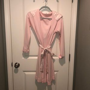PJ Harlow Hooded Pink Robe